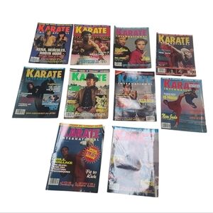 Karate International Magazine Collection,  Large Lot, Vintage